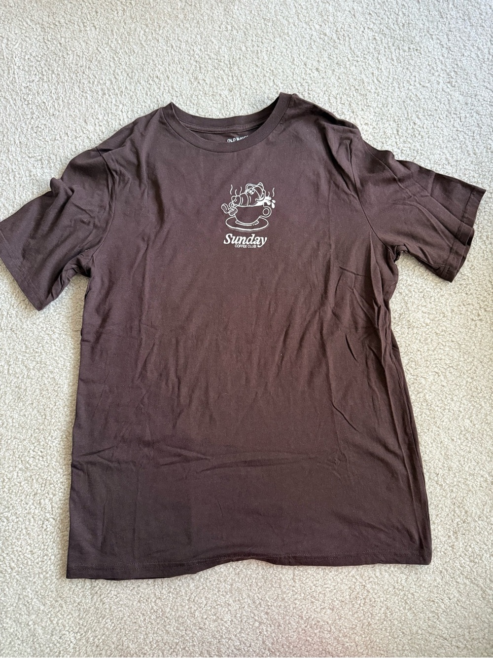 Old Navy Brown Crewneck T-Shirt